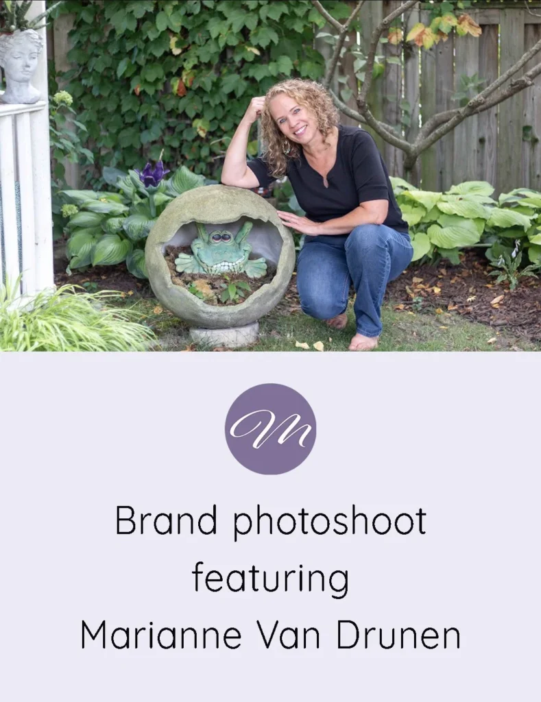BRAND PHOTOSHOOT FEATURING MARIANNE VAN DRUNEN