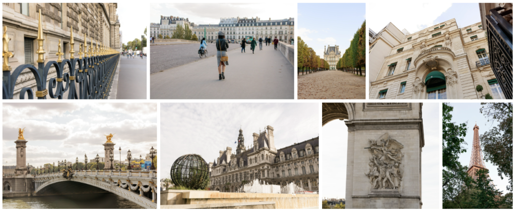 Paris photography in autumn