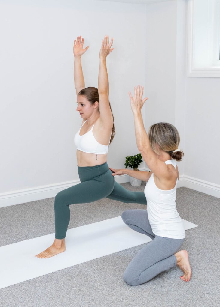Branding photo of wellness practitioners during a session, captured for business photography in Burlington.